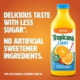 thumbnail image 3 of Tropicana Light Orange Juice Beverage, No Pulp, 46 fl oz Bottle, 3 of 15