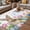 White Light Blue, variant on Easter Outdoor Rug for Patio/Deck/Porch, Non-Slip Large Area Rug 5 x 8 Ft, Pink Tulip Flowers Spring Watercolor Bunny Floral Indoor Outdoor Rugs Washable Area Rugs, Camping Rug Carpet Runner