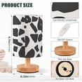 thumbnail image 3 of Bedside Desk Lamp LED Cow Print Table Nightstand Lamps Warm Light Fabric Lampshade for Home Bedroom Office Living Room Decor, 3 of 7