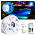 thumbnail image 2 of Pool Light RF Remote 13 LED RGB Submersible Light 16 Colors Underwater Lights Swimming Pool Decorative Lights With Magnet ,Easy to Install, 2 of 7
