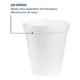 thumbnail image 4 of WinCup Disposable Drinking Cup White Styrofoam 12 oz. 1000 Ct 12C18, 4 of 5