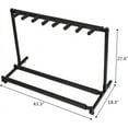 thumbnail image 2 of SALE CLEARANCE Rack Style Guitar Stand for Multiple Guitars/Bass, 2 of 8