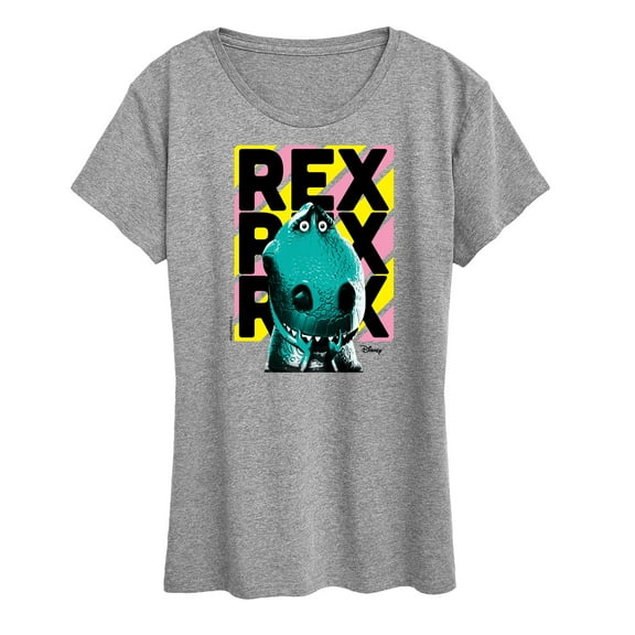 Disney -  Toy Story 4  - Rex - Women's Short Sleeve Graphic T-Shirt