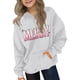 thumbnail image 5 of Sudadera con capucha para niñas y niños, sudadera de manga larga con cuello redondo y estampado de moda, jersey con bolsillo, sudadera de poliéster para niñas, 5 of 8