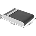 thumbnail image 2 of Cigarette Case King Size Stainless Steel + Microfiber Leather for Whole Package Cigarettes 20pcs Anti-Collision Splash Proof and Scratch Resistant, Black/Red(Black), 2 of 8