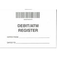 thumbnail image 3 of Debit ATM Mini Checkbook Registers with Balance Column (Set of 100), 3 of 8
