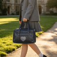 thumbnail image 4 of Japanese JK Uniform Bag, PU Leather Large Capacity Briefcase Handbag, Multi‑Pocket Work School Laptop Tote Bag for Student Cosplay Daily Commute, 4 of 4