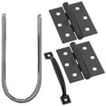thumbnail image 2 of National Hardware 13.00 x 4.40 x 11.00 in Black Barn Door Hardware Kit 5 Pieces Pack, 2 of 3