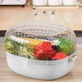 thumbnail image 4 of Bearachild Kitchen Colanders Bowl with Handle Sturdy Capacity Large for Cleaning  Organizadores de utensilios de cocina Blanco 33x25x11cm, 4 of 6