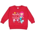 thumbnail image 2 of Inktastic Mermaid in Training Toddler Sweatshirt, 2 of 4