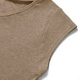thumbnail image 5 of Fulijie Women's V Neck T-Shirt Casual Short Sleeve Plain Tee Shirts Blouses, 5 of 8