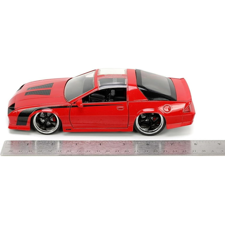 Jada 1985 Chevrolet Camaro Red, Black Stripes, Bigtime
