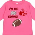 thumbnail image 4 of Inktastic I'm the Big Brother Football Boys Long Sleeve Toddler T-Shirt, 4 of 5