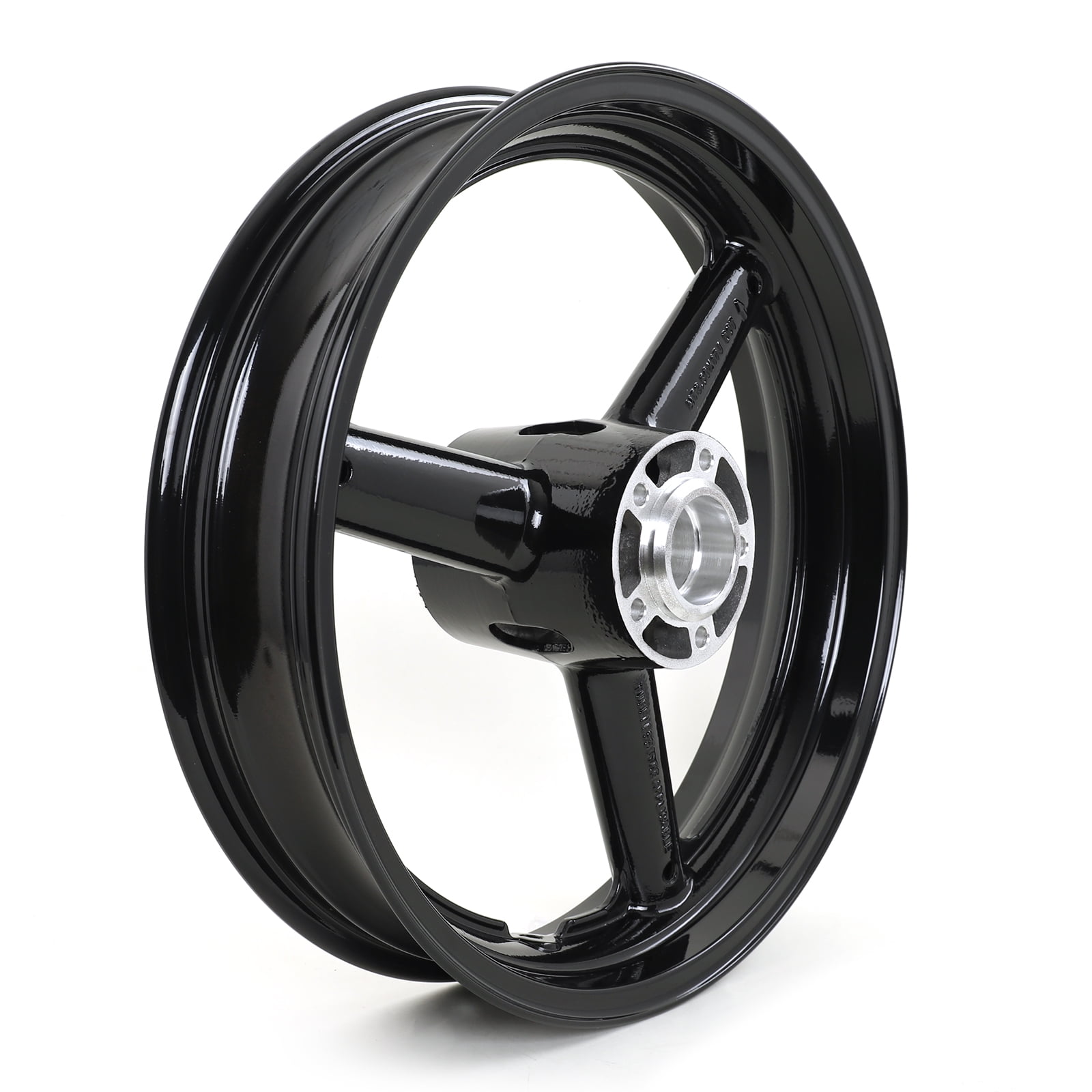 17x3.5 Front Wheel Rim for Suzuki SV1000 / S 2003 2004 GSXR 600 2001-2005 02 03 04 05 GSX-R 750 2000-05 GSX R 1000 01-04 Glossy Black Aluminum Alloy A365 Tubeless Light weight