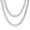 12mm-White, variant on 12mm Heavy Iced Out Cuban Link Chain 18K White Gold Plated Diamond Thick Choker Necklace for Men Women Hypoallergenic Bling Hip Hop Jewelry with Gift Box