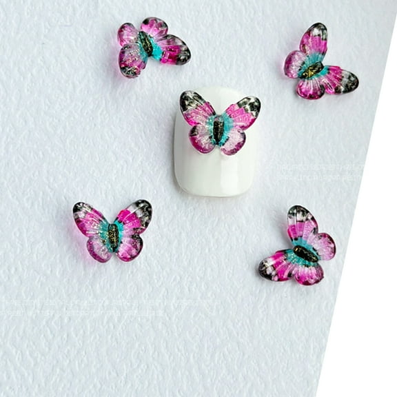 Butterfly Art Rhinestones Stones Flat Back Jewels for Art Decoration Crafts Makeup
