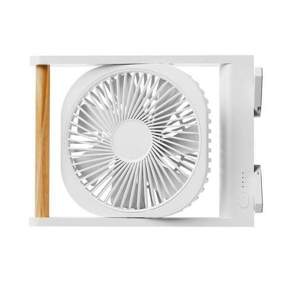 Rechargeable Cooling Fan Magnetic Base Plastic Texture Suitable for Quiet Use