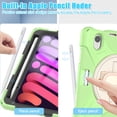 thumbnail image 6 of KIQ Shield Series Rugged Case for IPad Mini 6 Case/iPad Mini Case 6th Generation 2021 8.3 Inch Cover - Green Matcha, 6 of 9