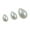 White, variant on 100Pcs Ivory Colour Drop Pearl Flatback Oval Rhinestone Beads Water Imitation DIY Pearls-scrapbooking