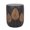 Copper + Magnesium Oxide, variant on Lightweight Concrete Outdoor Side Table with Boho Leaf Pattern, Copper Round End Table for Patio, 15.25x15.25x18.5 Inches No Assembly Required
