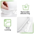 thumbnail image 4 of HOMBERKING Juego de 24 Contenedores de Vidrio para Alimentos con Tapas, 4 of 7
