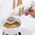 thumbnail image 5 of Cuchara para espumar grasa, colador de alimentos de malla fina de acero inoxidable con mango para grasa, espuma, salsa y aceite de olla caliente, 5 of 5