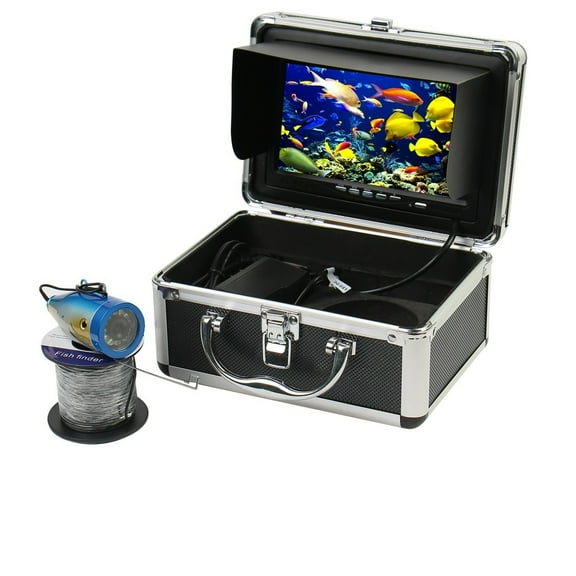 Underwater Fishing Camera 7 Inch 1000TVL IP68 Waterproof 15M 30M 50M Ice/Sea/River Camera For Fishing Fish Finder ,A Gift for The Angler