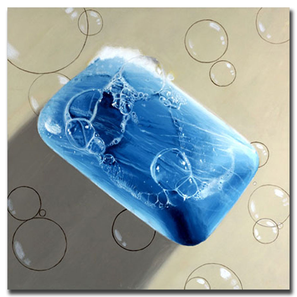Trademark Art "Bar Soap" Canvas Art by Roderick Stevens