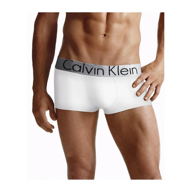 Frons twee weken Ontmoedigd zijn Calvin Klein Mens Steel Micro Low Rise Underwear Boxers 100 M/No Inseam -  Walmart.com