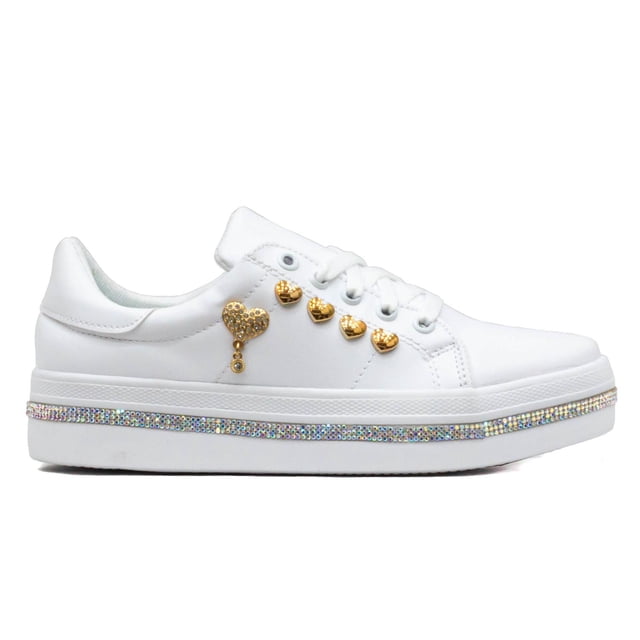 Tenis para Mujer Lady Anacleta JR8130 blanco 25.5
