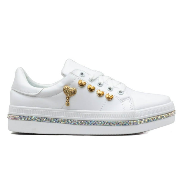 Tenis para Mujer Lady Anacleta JR8130 blanco 24.5