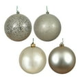 thumbnail image 1 of Vickerman 6" 4-Finish Ornement Assortiment en Or Champagne (Lot de 4), 1 of 2