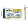 thumbnail image 3 of Transparent Waterproof Sealant Glue | Strong Adhesive Acrylic Emulsion | Multipurpose Transparent Bond | Fast-Drying | Waterproof Repair | 150ml Tube with Brush | Durable All-Weather Fix, 3 of 9