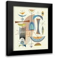 thumbnail image 1 of Theodore, James 15x18 Black Modern Framed Museum Art Print Titled - Satellite Totems, 1 of 5