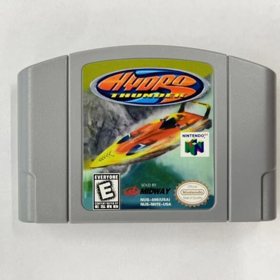 Hydro Thunder - N64 Game Cartridge - US Version