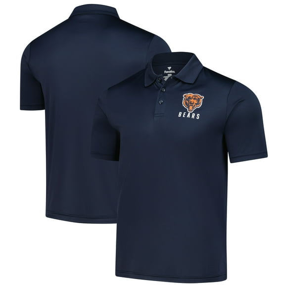 Men's Fanatics Navy Chicago Bears Polo