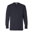 thumbnail image 2 of J America JA8244 Men's Vintage Brushed Jersey Henley, 2 of 3