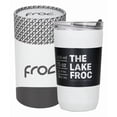 thumbnail image 1 of FROC | Termo The Lake - Acero Inoxidable 450 ml, Base Antiderrapante, Tapa de Silicón Antiderrame Diseño Compacto - Ideal para Bebidas Frías y Calientes, 1 of 4