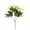 Yellow, variant on Realistic Artificial Lily Flower Bouquet, Faux Lilium Blooms with Green Leaves and Tiny White Accents, Elegant Faux Floral Arrangement for Home Living Room/Table Centerpiece Decor, 15.7in, Red