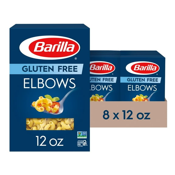 Barilla Gluten Free Elbows Pasta, 12 Ounce -- 8 per case.