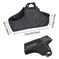 thumbnail image 2 of Injueey Durable Firewood Carrier Bag Log Storage Tote Woodpile Rack for Fireplace Almacenamiento y organización del hogar, 2 of 6