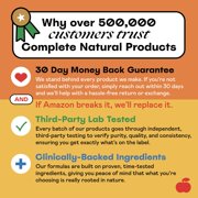 Papaya Enzymes & Organic Papain Enzyme Capsules - 600mg 100 Pills, Organic Papaya Powder Digestive Super Fruit Capsules