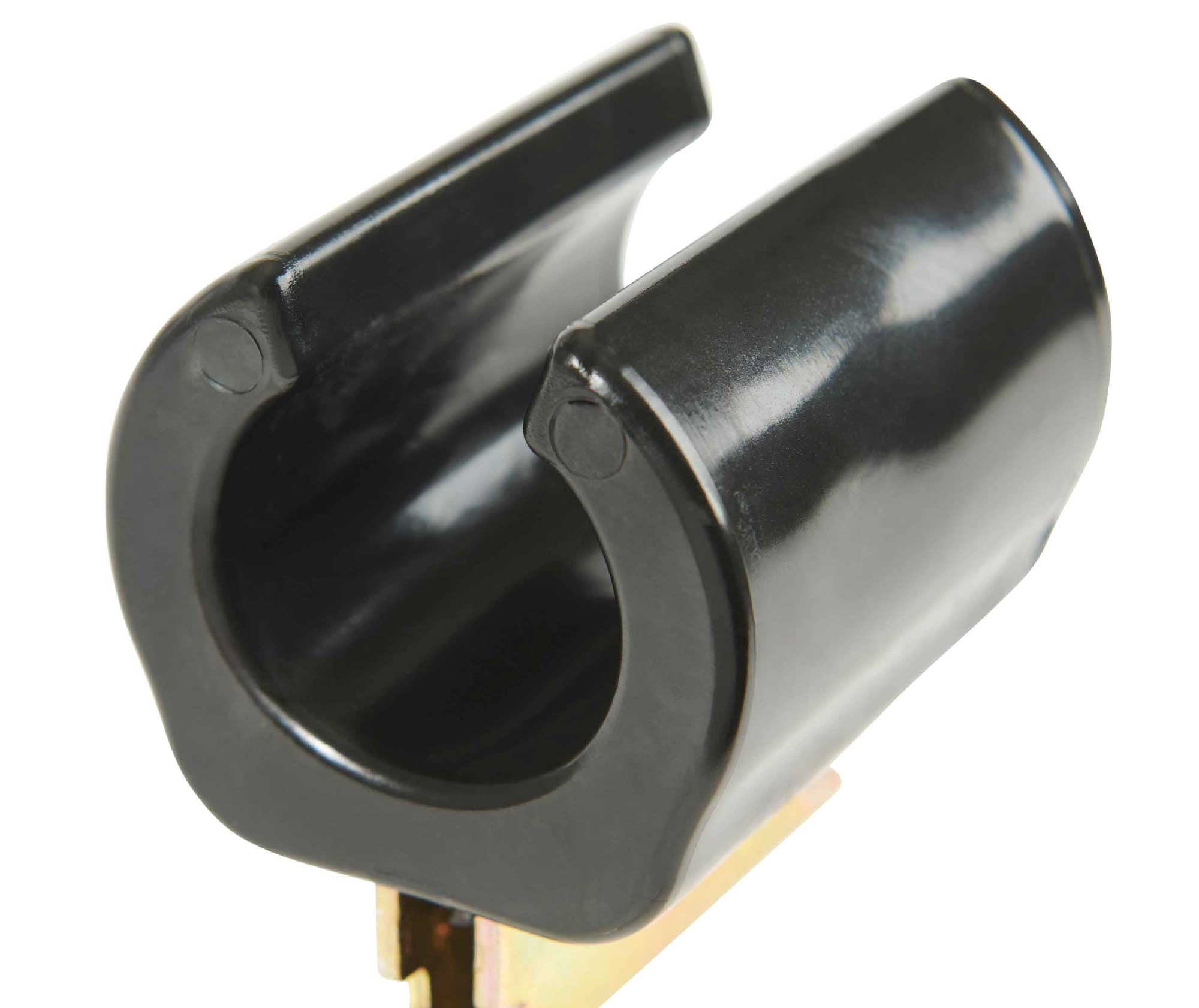 Mytee Products Tool Holder for E-Track and X-Track Systems Shovel/Tool Hanger Hook for Tools, Spades, Rakes, in Trucks, Trailers, and Warehouses with E Tracks (4 Pack)