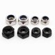 thumbnail image 3 of Tuerca de bloqueo de nailon hexagonal negra de acero inoxidable 304, autoblocante tuerca de bloqueo, M2, M2.5, M3, M3.5, M4, M5, M8, M10, M12, M14, M16, 3 of 4