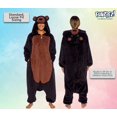 thumbnail image 3 of ¡Onesie Funziez! Disfraz de oso sherpa para Halloween con forma de animal adulto, 3 of 5