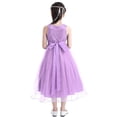 thumbnail image 3 of CHICTRY Girls Sequined Rhinestones 5 Layered Flower Girl Dress Wedding Bridesmaid Dress, 3 of 7