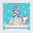 thumbnail image 3 of Great Art Now Bathroom Gnomes B by Tara Reed, 2 Piece Framed Art Set Each 14"W x 14"H, 3 of 3