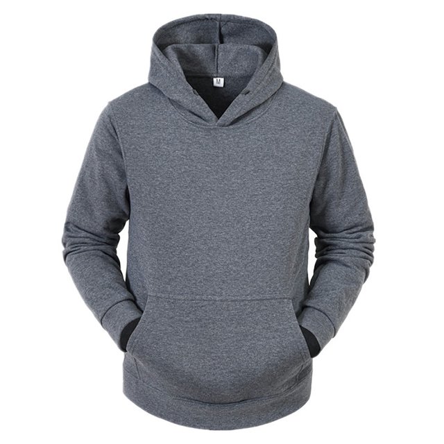 Autumn And Winter Hooded Men'S Sweater Men'S Long Sleeve Sweater Top L