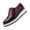 Wine, variant on Women's Platform Oxfords Fashion Wingtip Round Toe Comfort Lightweight Height Increasing Leather Creepers Causal Lace up Shiny Patent Dress Shoes (Wine, 6)