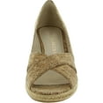 thumbnail image 3 of Jack Rogers Womens Palmer Cork Slip On Espadrilles Beige 9 Medium (B,M), 3 of 3